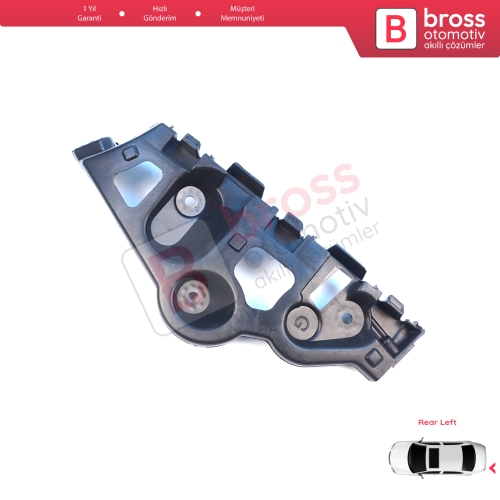 Renault Dacia Sandero MK2 B52 B8 2012-2016 Makyajsız Kasa 850459391R için Arka Sol Tampon İç Bağlantı Braket Ayağı