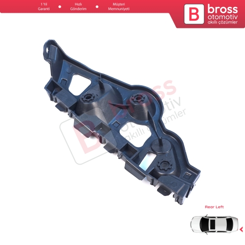 Renault Dacia Sandero MK2 B52 B8 2012-2016 Makyajsız Kasa 850459391R için Arka Sol Tampon İç Bağlantı Braket Ayağı