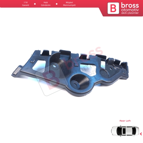 Renault Dacia Sandero MK2 B52 B8 2012-2016 Makyajsız Kasa 850459391R için Arka Sol Tampon İç Bağlantı Braket Ayağı