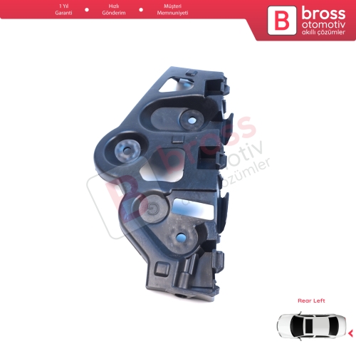 Renault Dacia Sandero MK2 B52 B8 2012-2016 Makyajsız Kasa 850459391R için Arka Sol Tampon İç Bağlantı Braket Ayağı