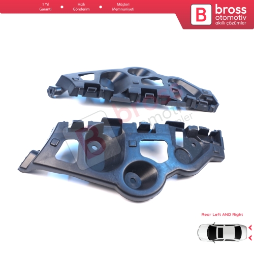 Renault Dacia Sandero MK2 B52 B8 2012-2016 Makyajsız Kasa 850459391R 850440810R için Arka Sağ Sol Tampon İç Bağlantı Braket Ayağı
