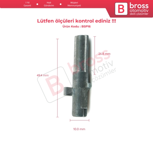 Mercedes 124 W124 S124 A124 C124 1984-1993 İçin Kontak Ateşleme Kilit Silindir Mili