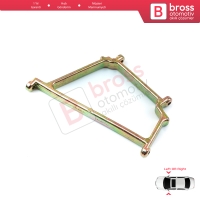 Mercedes W210 S210 W202 S202 W140 için Katlanır Yan Dikiz Ayna Destek Onarım Metal Çerçeve Braketi Sol veya Sağ