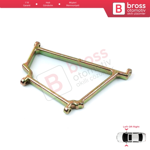 Mercedes W210 S210 W202 S202 W140 için Katlanır Yan Dikiz Ayna Destek Onarım Metal Çerçeve Braketi Sol veya Sağ