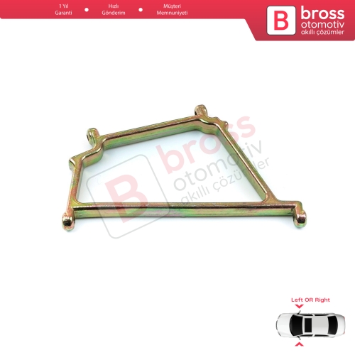 Mercedes W210 S210 W202 S202 W140 için Katlanır Yan Dikiz Ayna Destek Onarım Metal Çerçeve Braketi Sol veya Sağ
