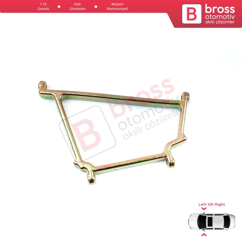 Mercedes W210 S210 W202 S202 W140 için Katlanır Yan Dikiz Ayna Destek Onarım Metal Çerçeve Braketi Sol veya Sağ