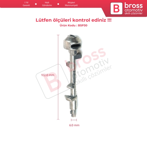 Toyota Land Cruiser 100 4Runner N13 N18 Hilux N1 N2 Camry XV40 Lexus LX470 RX300 İçin Kontak Şaft Kilit Silindir Mili 7850B