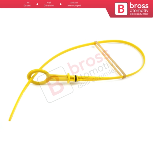 Renault Clio Kangoo Megane Thalia Dacia Logan Sandero K7J K7M Motor 7700273906 İçin Yağ Ölçüm Çubuğu 485 mm