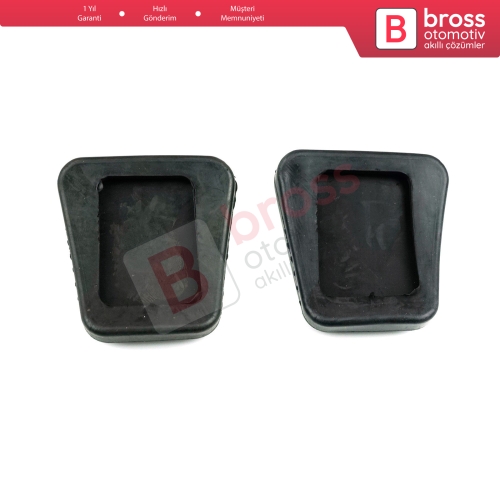 Opel Vauxhall Chevrolet Daewoo 90105172 İçin 2 Adet Debriyaj Fren Pedal Kauçuk Ped Lastiği