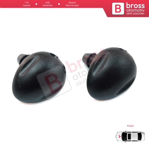 Renault Dacia Lada Largus 7700846456 289308338R  İçin 2 Adet Ön Cam Silecek Su Fıskiye Memesi