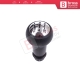 Peugeot 106 107 206 207 208 301 306 307 308 406 508 605 807 Partner Citroen C1 C2 C3 C4 C8 Elysee Saxo 2403CN İçin Siyah Krom Renk 5 Vites Topuzu