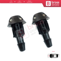 Peugeot 106 205 306 309 Citroen Saxo 643871 643825 İçin 2 Adet Ön Cam Silecek Su Fıskiye Memesi