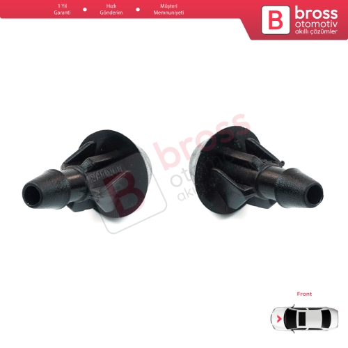 Peugeot 106 205 306 309 Citroen Saxo 643871 643825 İçin 2 Adet Ön Cam Silecek Su Fıskiye Memesi