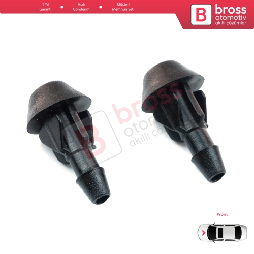 Peugeot 106 205 306 309 Citroen Saxo 643871 643825 İçin 2 Adet Ön Cam Silecek Su Fıskiye Memesi