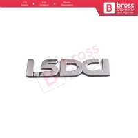 Renault Dacia Sandero Logan MK1 848900044R İçin Krom 1 5DCI Arka Bagaj Logo Amblem Monogram Yazısı 