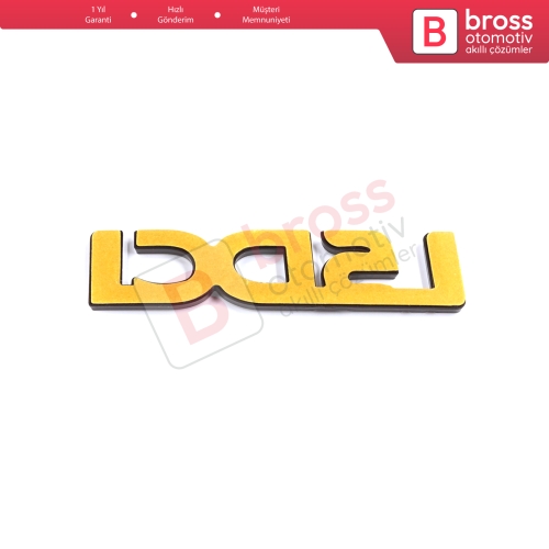 Renault Dacia Sandero Logan MK1 848900044R İçin Krom 1 5DCI Arka Bagaj Logo Amblem Monogram Yazısı 