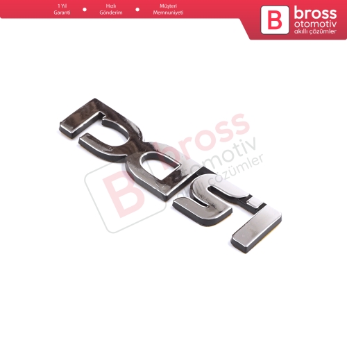 Renault Dacia Sandero Logan MK1 848900044R İçin Krom 1 5DCI Arka Bagaj Logo Amblem Monogram Yazısı 