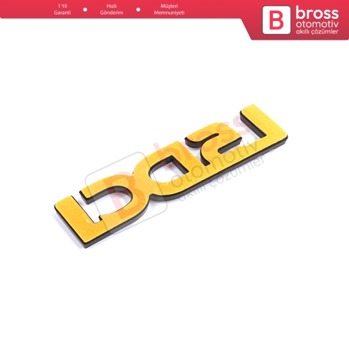 Renault Dacia Sandero Logan MK1 848900044R İçin Krom 1 5DCI Arka Bagaj Logo Amblem Monogram Yazısı 