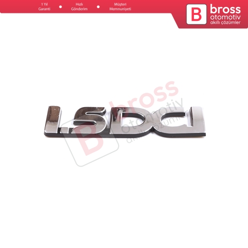 Renault Dacia Sandero Logan MK1 848900044R İçin Krom 1 5DCI Arka Bagaj Logo Amblem Monogram Yazısı 