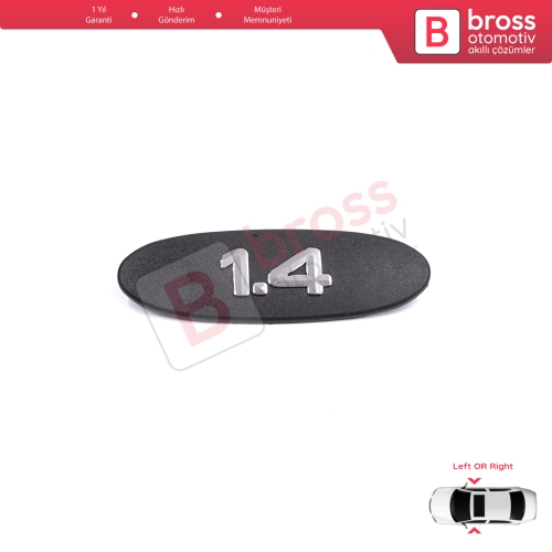 Renault Clio MK2 II BB CB Kangoo MK1 FC KC 7700422223 İçin Siyah 1.4 Sağ veya Sol Kapı Bandı Çıta Yazısı 