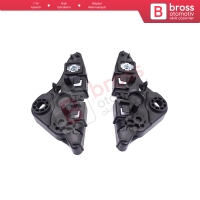 Renault Fluence İçin Ön Tampon Bağlantı Ayağı Seti 620940009R
