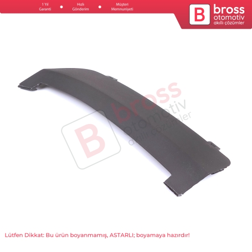 Ford Fiesta 2008-2017 İçin Arka Tampon Çeki Demir Kapağı 1531833