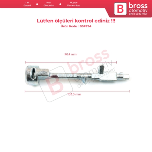 Toyota Land Cruiser 100 Lexus LX470 UZJ100 2002-2007 İçin Kontak Göbek Şaft Ateşleme Kilit Silindir Mili 2061B