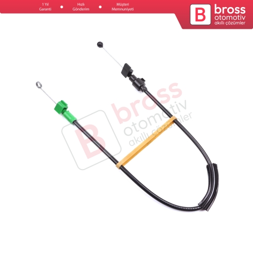 VW Transporter Multivan Caravelle T5 T6 Amarok 2H 7H1819835C İçin Kalorifer Kumanda Teli Yeşil Siyah 