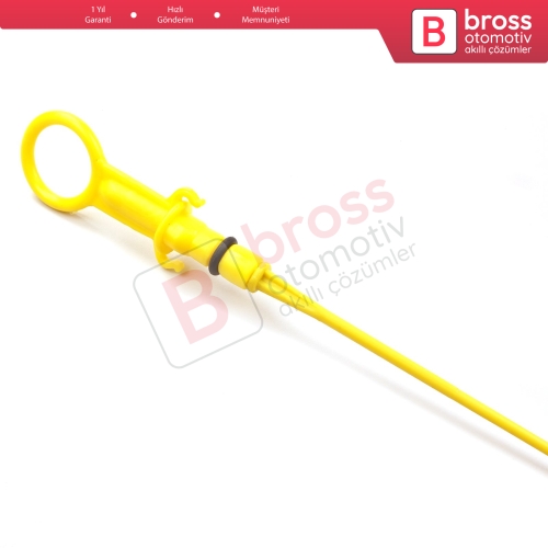 Renault Megane Scenic Kangoo MK2 Clio MK3 Modus 1.5 dCi Motor 111400275R İçin Plastik Yağ Ölçüm Çubuğu 510 mm