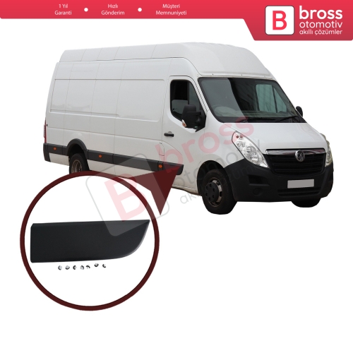 Renault Master MK3 Movano B NV400 için Ön Sağ Kapı Çıtası 808200149R