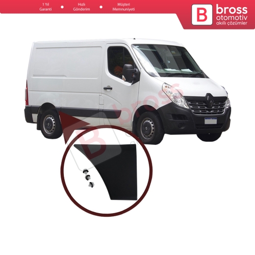 Renault Master MK3 NV400 Movano İçin Arka Sağ Çamurluk Çevre Bandı 768F30004R