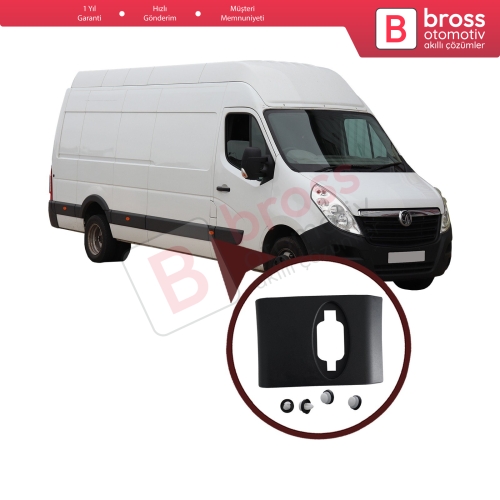 Renault Master MK3 NV400 Movano İçin Sağ Orta Direk Çıtası Bandı 768560130R