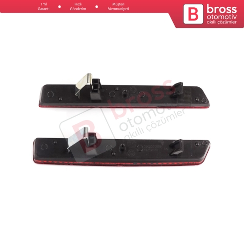 Fiat Doblo MK2 Opel Combo D için Arka Tampon Reflektörü Sağ Sol 51810677, 51810678