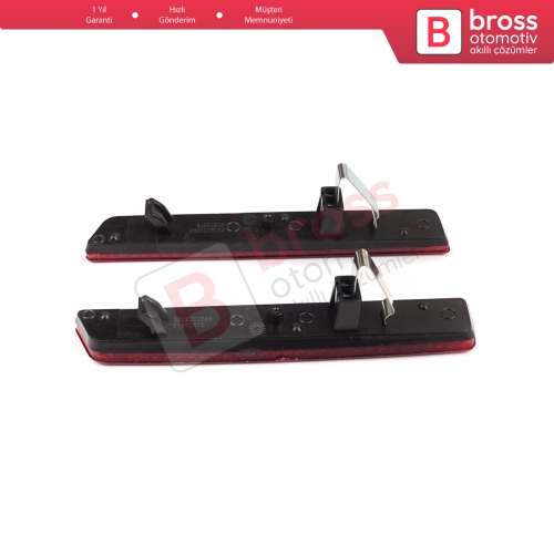 Fiat Doblo MK2 Opel Combo D için Arka Tampon Reflektörü Sağ Sol 51810677, 51810678