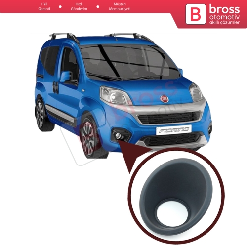 Fiat Fiorino Nemo Bipper için Ön Sis Far Çerçevesi SAĞ Siyah 7452TJ