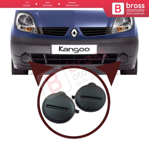 Renault Kangoo için Sis Far Kapağı Takımı 7701207859