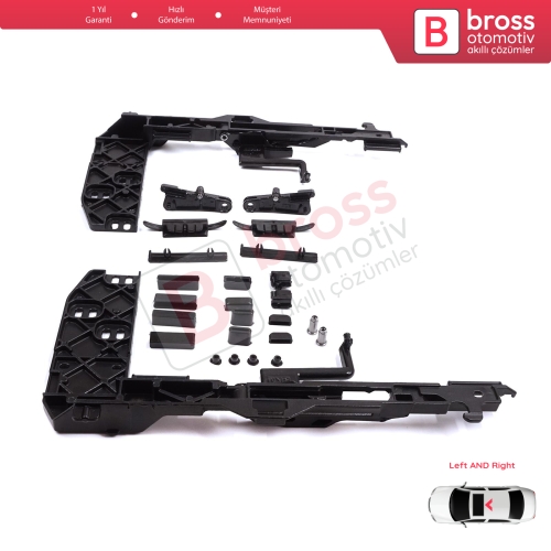 Mercedes E Class W124 S124 C124 190 W201 1247800512 1247800612 İçin Sunroof Kaldırma Ayak Tamir Seti