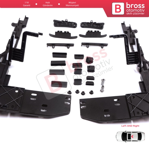 Mercedes E Class W124 S124 C124 190 W201 1247800512 1247800612 İçin Sunroof Kaldırma Ayak Tamir Seti