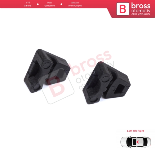 Mercedes CLA A C E Class W176 W177 W205 C207 C117 İçin 2 Adet Sunroof Kızak Tamir Braket Klipsi