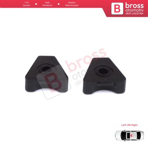 Mercedes CLA A C E Class W176 W177 W205 C207 C117 İçin 2 Adet Sunroof Kızak Tamir Braket Klipsi