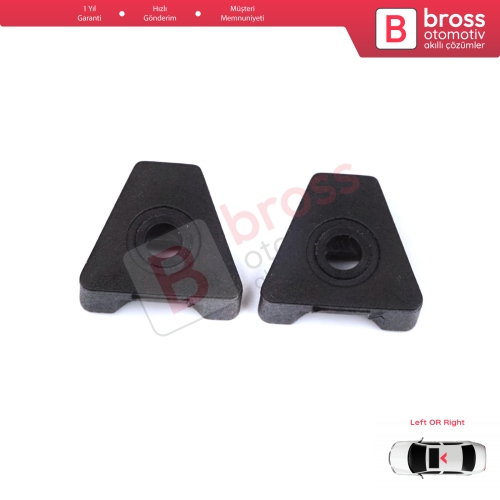 Mercedes CLA A C E Class W176 W177 W205 C207 C117 İçin 2 Adet Sunroof Kızak Tamir Braket Klipsi