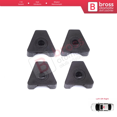 Mercedes CLA A C E Class W176 W177 W205 C207 C117 İçin 4 Adet Sunroof Kızak Tamir Braket Klipsi