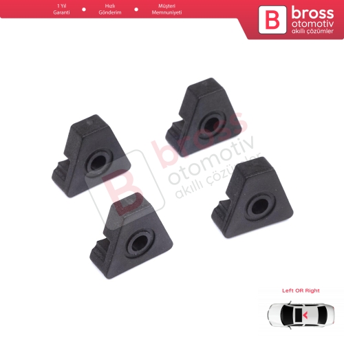 Mercedes CLA A C E Class W176 W177 W205 C207 C117 İçin 4 Adet Sunroof Kızak Tamir Braket Klipsi