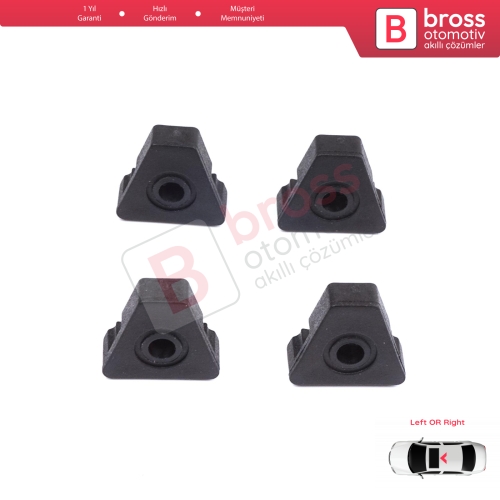 Mercedes CLA A C E Class W176 W177 W205 C207 C117 İçin 4 Adet Sunroof Kızak Tamir Braket Klipsi