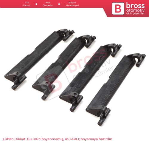 Mercedes C Class W204 İçin 4 Adet Tavan Oluk Çıta Port Kapak 2046983530 95 mm*15 mm