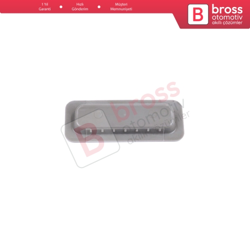 BMW E39 E46 54137134542 için Sunroof Güneşlik Açma Tutamak Elceği Koyu Gri
