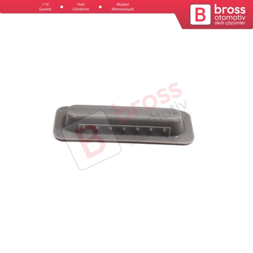 BMW E39 E46 54137134542 için Sunroof Güneşlik Açma Tutamak Elceği Koyu Gri