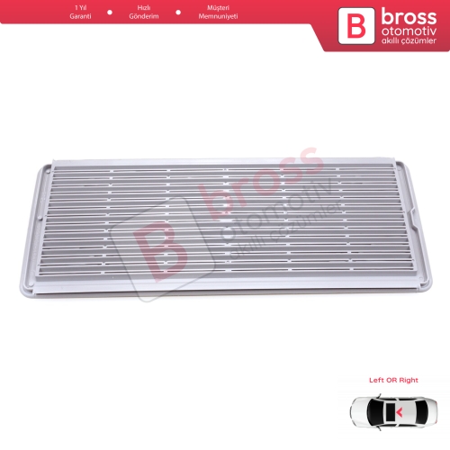 Mercedes W202 W203 W208 W209 W210 W211 W215 W219 W220 W240 W140 için 1 Adet Sunroof Perde Tavan Havalandırma Izgarası A2117840644