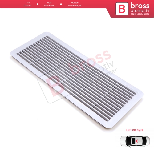 Mercedes W202 W203 W208 W209 W210 W211 W215 W219 W220 W240 W140 için 1 Adet Sunroof Perde Tavan Havalandırma Izgarası A2117840644