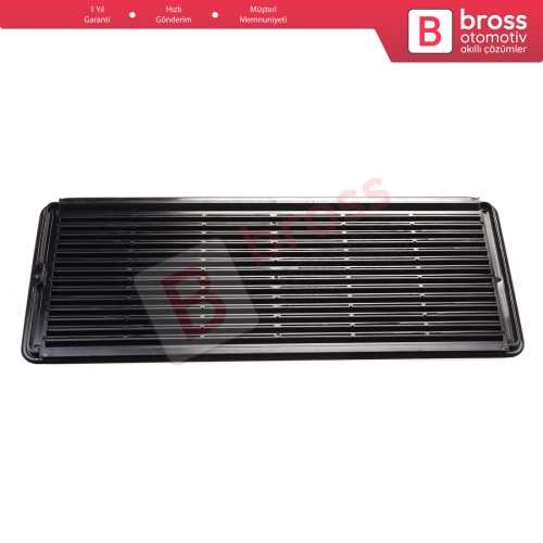 Mercedes W202 W203 W208 W209 W210 W211 W215 W219 W220 W240 W140 için 1 Adet Siyah Sunroof Perde Tavan Havalandırma Izgarası A2117840644
